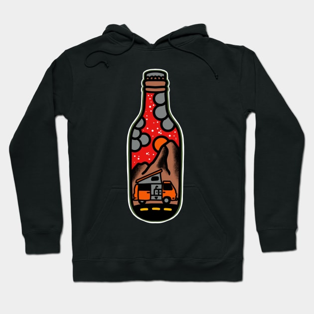 Vanlife in a bottle. Hoodie by Tofuvanman